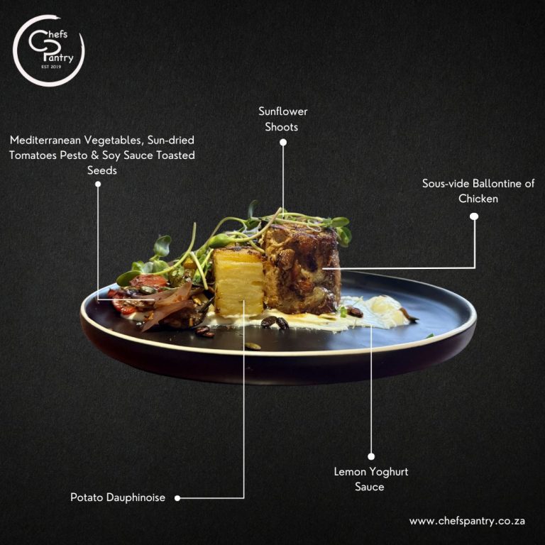 Plate, Menu description, food, catering, wedding, cape town, chefs pantry